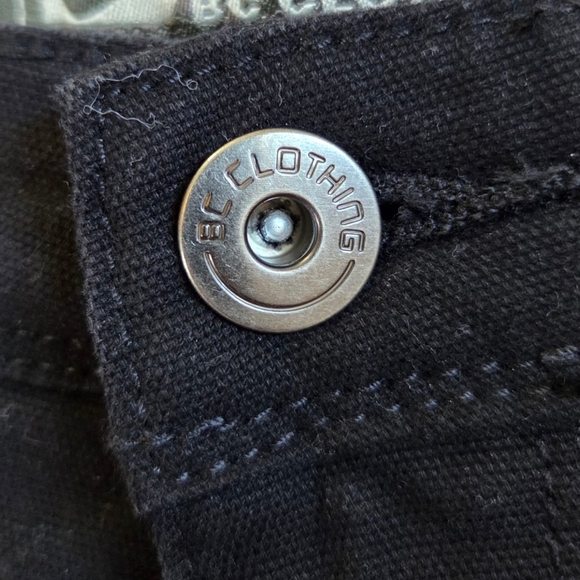 BC Clothing Black Fleece Lined Pants Size 38x32 - Picture 3 of 7